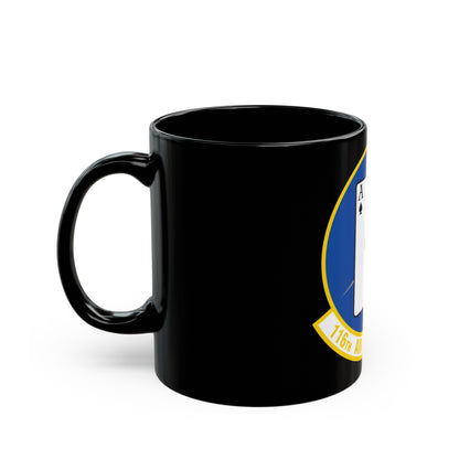 116 Air Refueling Squadron (U.S. Air Force) Black Coffee Mug-The Sticker Space