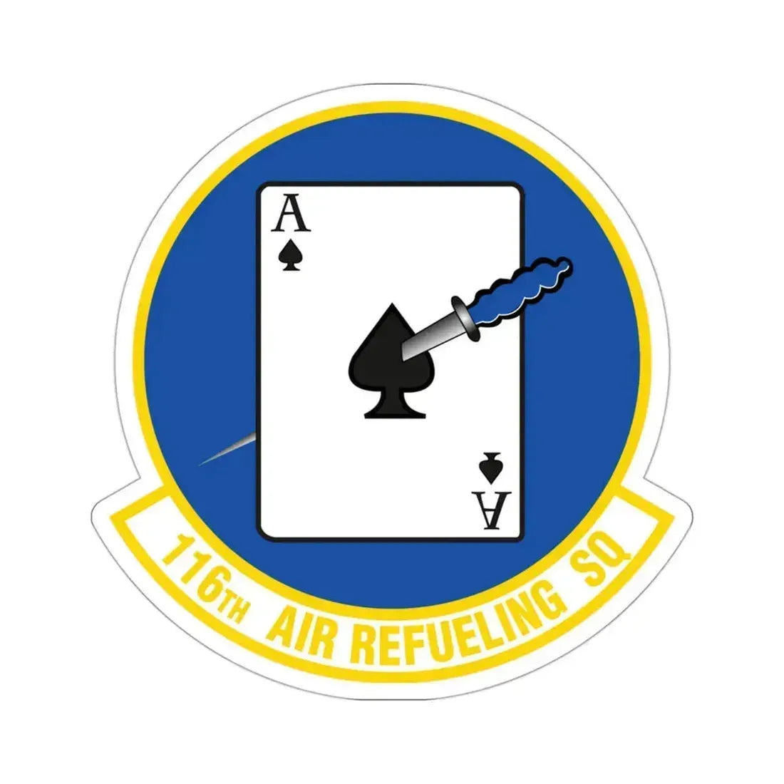 116 Air Refueling Squadron (U.S. Air Force) STICKER Vinyl Die-Cut Decal 3 Inch - The Sticker Space