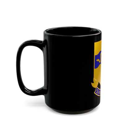 116 Cavalry Regiment (U.S. Army) Black Coffee Mug-The Sticker Space