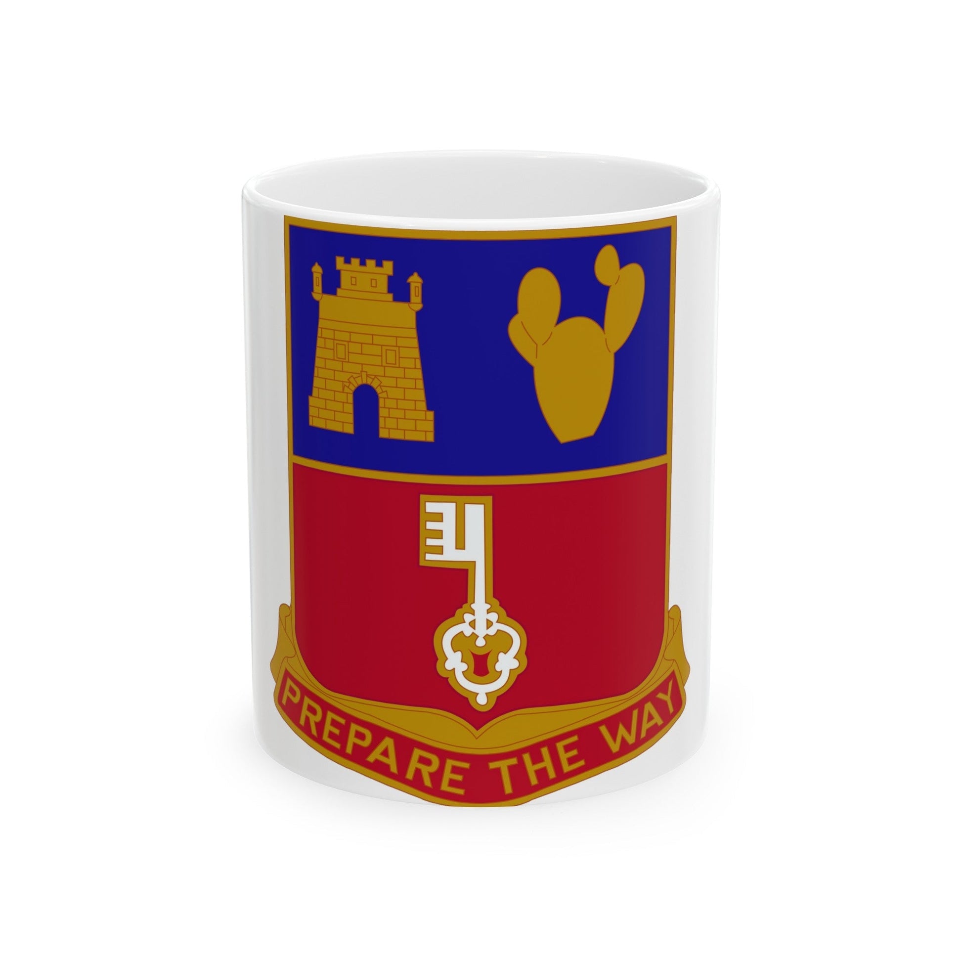 116 Engineer Battalion (U.S. Army) White Coffee Mug-11oz-The Sticker Space