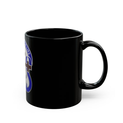 116 Surgical Hospital (U.S. Army) Black Coffee Mug-The Sticker Space