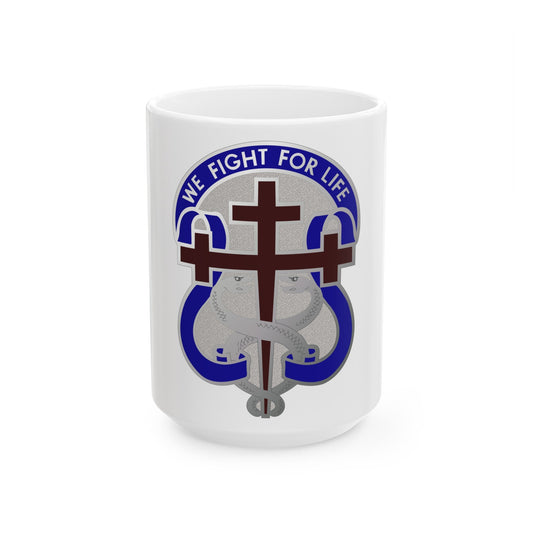 116 Surgical Hospital (U.S. Army) White Coffee Mug-15oz-The Sticker Space