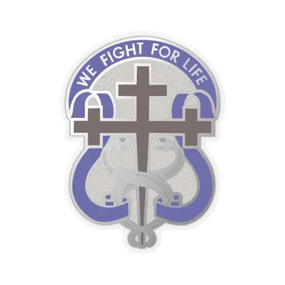116 Surgical Hospital (U.S. Army) STICKER Vinyl Kiss-Cut Decal 6 Inch Transparent - The Sticker Space