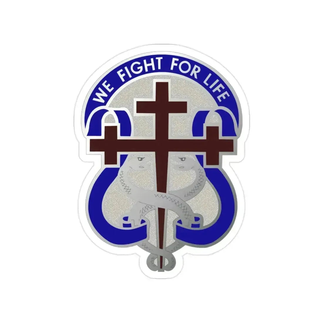 116 Surgical Hospital (U.S. Army) Transparent STICKER Die-Cut Vinyl Decal 2 Inch - The Sticker Space