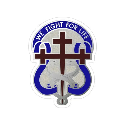 116 Surgical Hospital (U.S. Army) Transparent STICKER Die-Cut Vinyl Decal 3 Inch - The Sticker Space