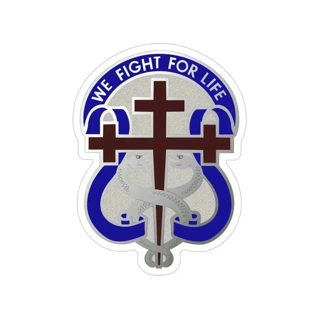 116 Surgical Hospital (U.S. Army) Transparent STICKER Die-Cut Vinyl Decal 5 Inch - The Sticker Space