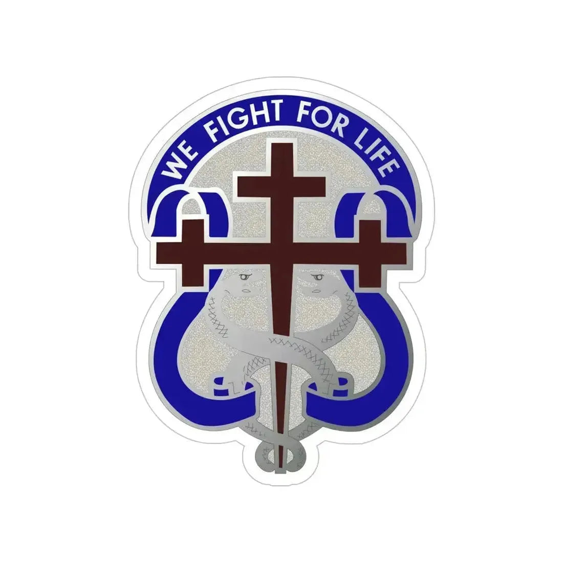 116 Surgical Hospital (U.S. Army) Transparent STICKER Die-Cut Vinyl Decal 6 Inch - The Sticker Space