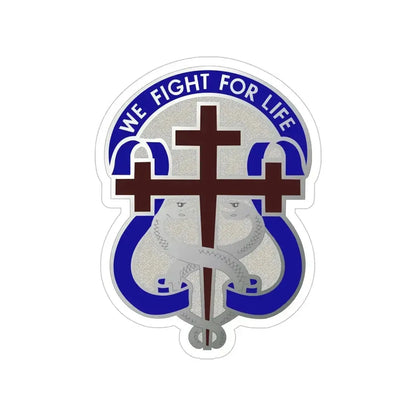 116 Surgical Hospital (U.S. Army) Transparent STICKER Die-Cut Vinyl Decal - The Sticker Space