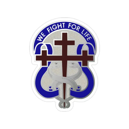 116 Surgical Hospital (U.S. Army) Transparent STICKER Die-Cut Vinyl Decal - The Sticker Space