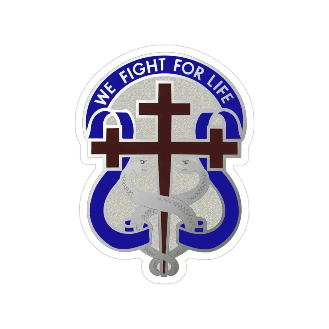 116 Surgical Hospital (U.S. Army) Transparent STICKER Die-Cut Vinyl Decal - The Sticker Space