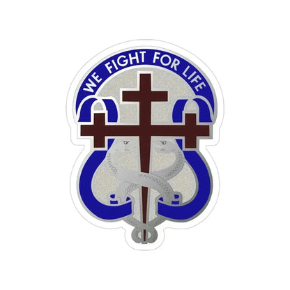 116 Surgical Hospital (U.S. Army) Transparent STICKER Die-Cut Vinyl Decal - The Sticker Space