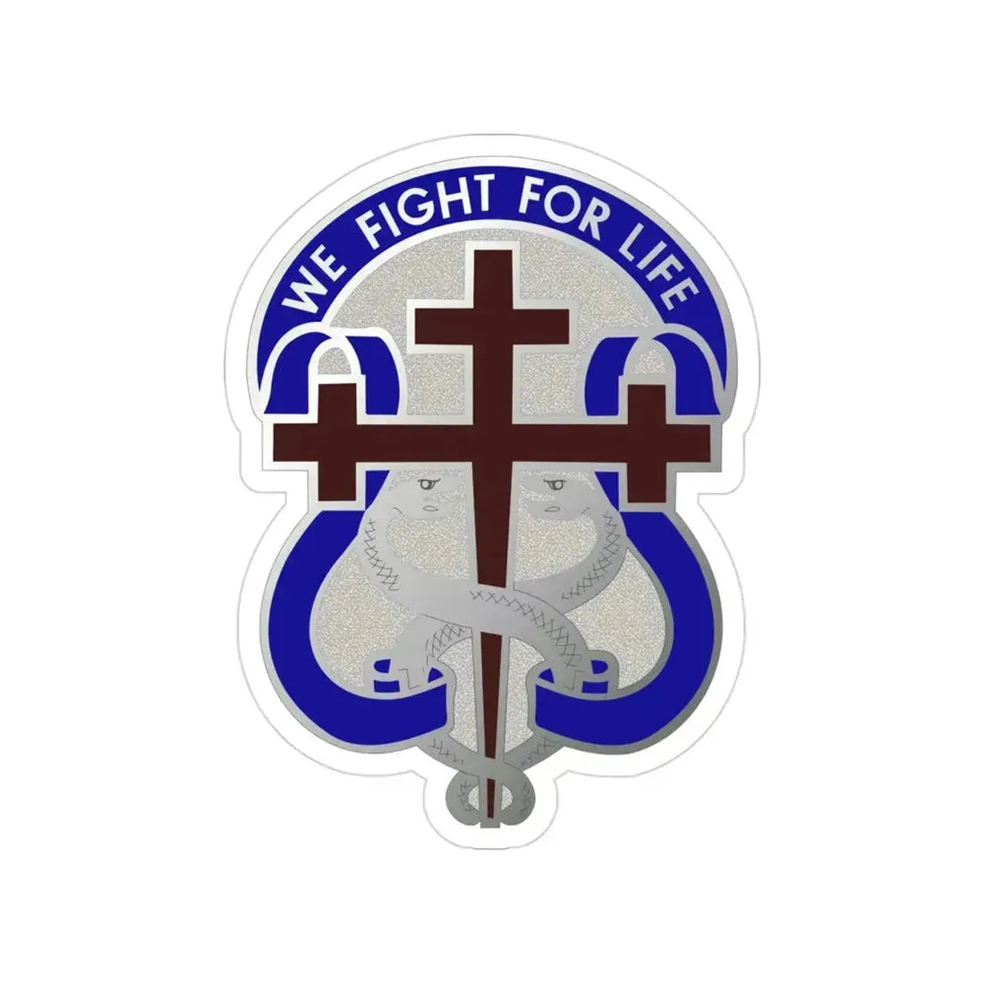 116 Surgical Hospital (U.S. Army) Transparent STICKER Die-Cut Vinyl Decal - The Sticker Space