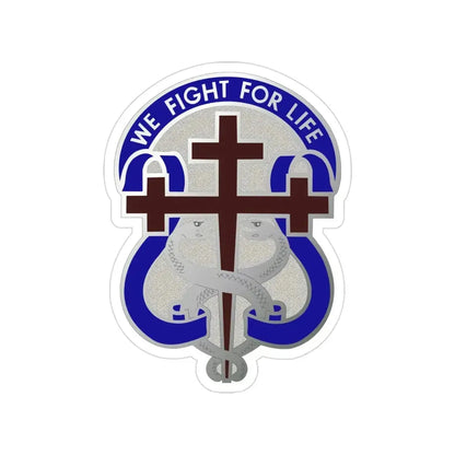 116 Surgical Hospital (U.S. Army) Transparent STICKER Die-Cut Vinyl Decal - The Sticker Space