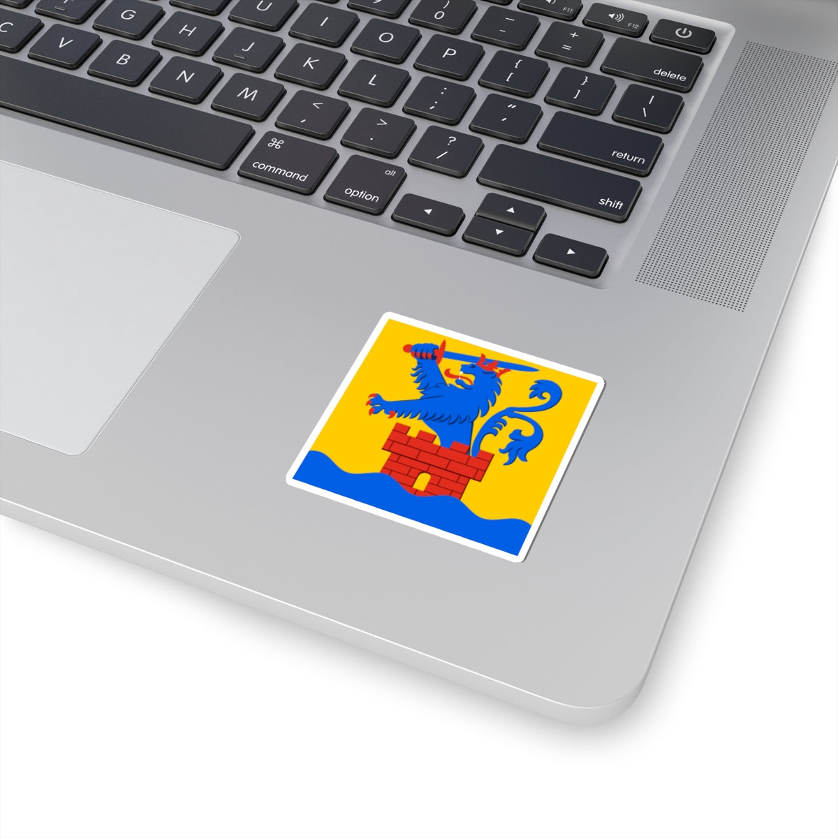 Pietarsaari.lippu (Finland) STICKER Vinyl Kiss-Cut Decal
