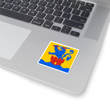 Pietarsaari.lippu (Finland) STICKER Vinyl Kiss-Cut Decal