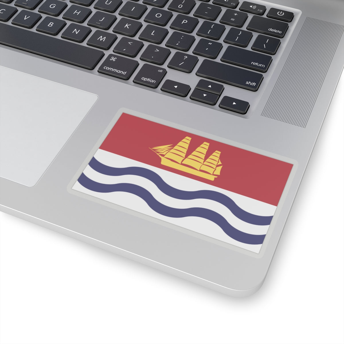 Flag of Bath, Maine - STICKER Vinyl Kiss-Cut Decal