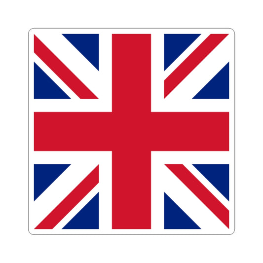 Flag of the United Kingdom 1-1 (United Kingdom) STICKER Vinyl Kiss-Cut Decal