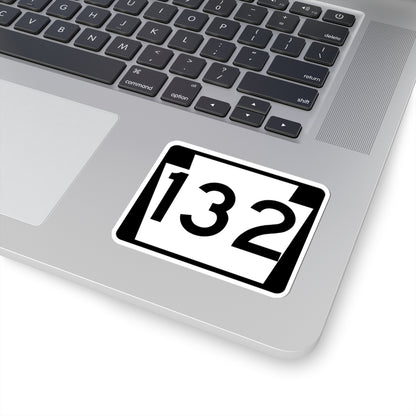 PA-132 (Pennsylvania) (Road Sign) STICKER Vinyl Kiss-Cut Decal