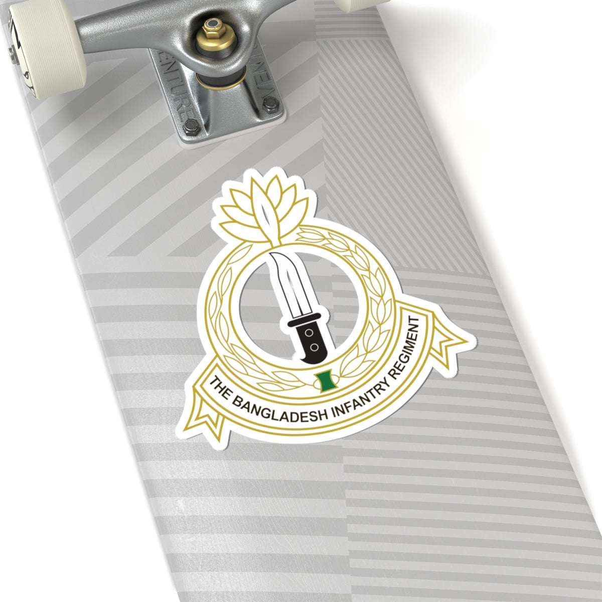 Bangladesh Infantry Regiment Insignia (Bangladesh) (Coat of Arms) STICKER Vinyl Kiss-Cut Decal