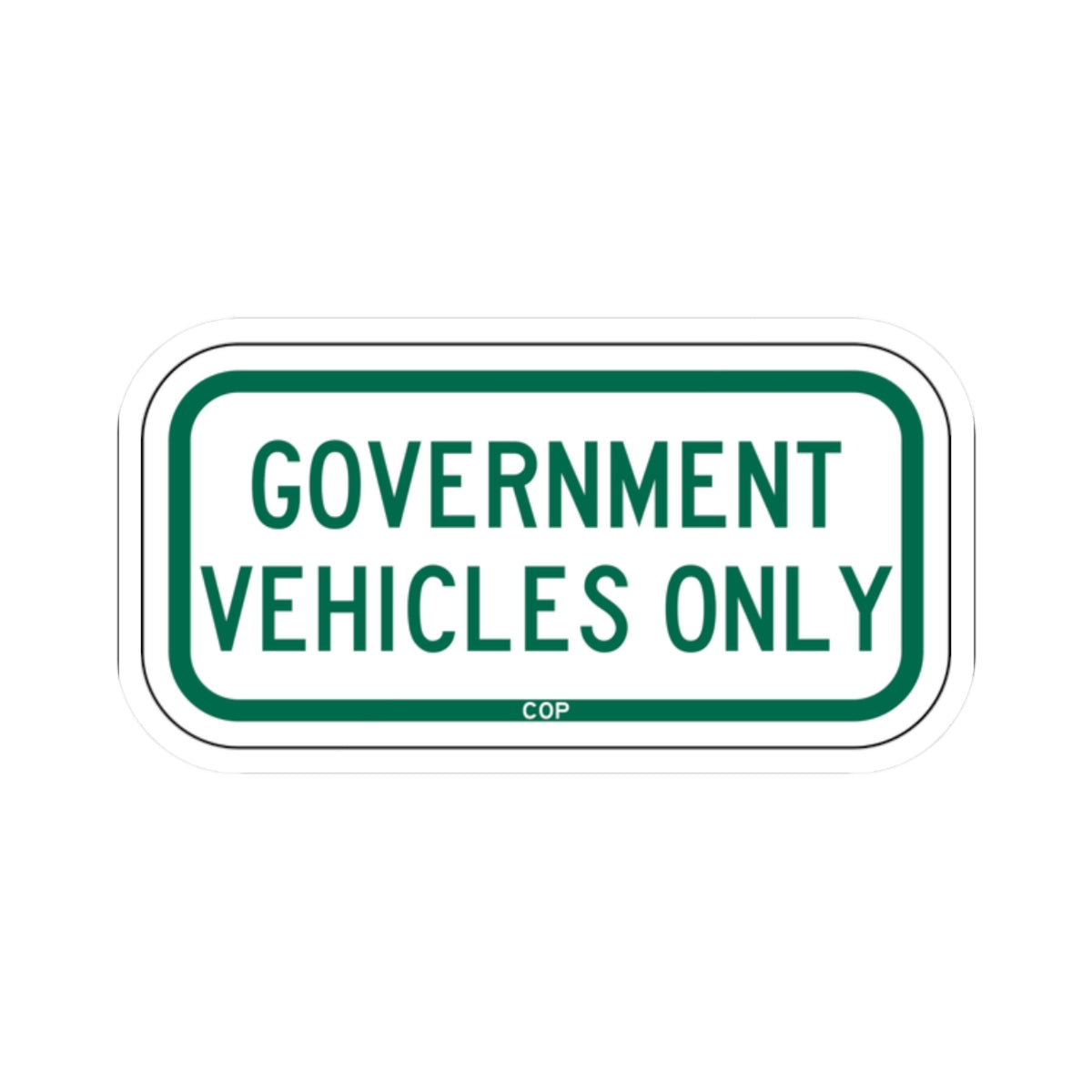 PBOT Road sign P1540 (Oregon) (Road Sign) STICKER Vinyl Kiss-Cut Decal