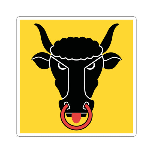 Flag of Canton of Uri (Switzerland) STICKER Vinyl Kiss-Cut Decal