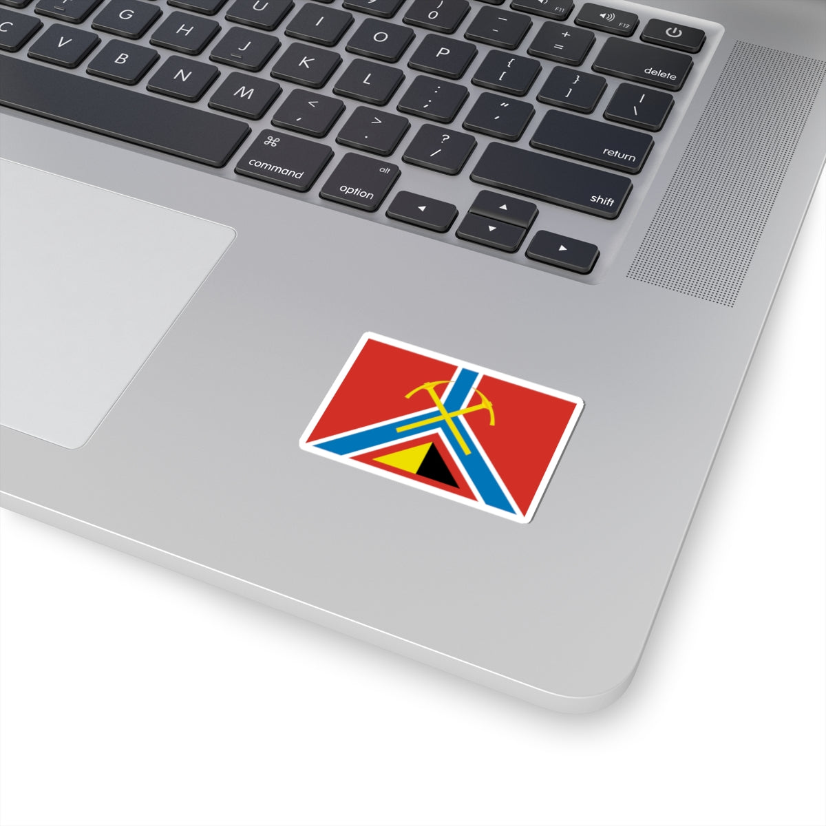 Flag of Susumansky rayon Magadan Oblast (Russia) STICKER Vinyl Kiss-Cut Decal