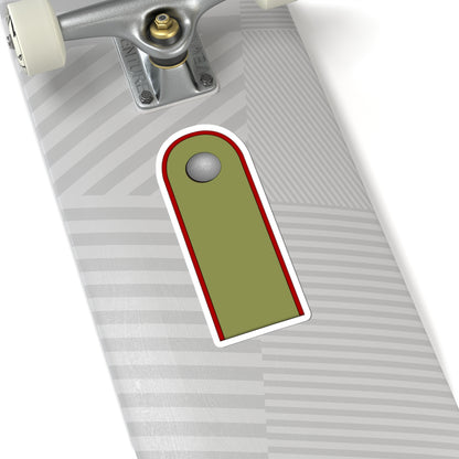 Croatia HOS OR 1 (Croatia) (Military Rank) STICKER Vinyl Kiss-Cut Decal