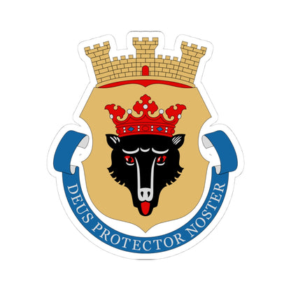 Porin vaakuna (Finland) (Coat of Arms) STICKER Vinyl Kiss-Cut Decal