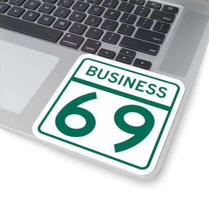 MD Route 69 Business (Maryland) (Road Sign) STICKER Vinyl Kiss-Cut Decal
