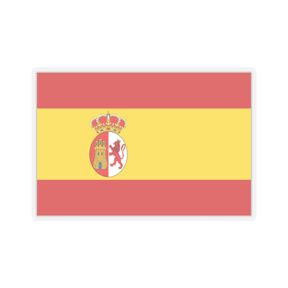 Flag of Spain 1785-1873 1875-1931 (Argentina) STICKER Vinyl Kiss-Cut Decal