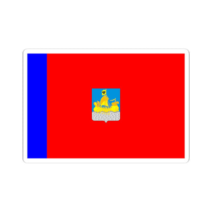 Flag of Kostroma Oblast 2000-06 (Russia) STICKER Vinyl Kiss-Cut Decal