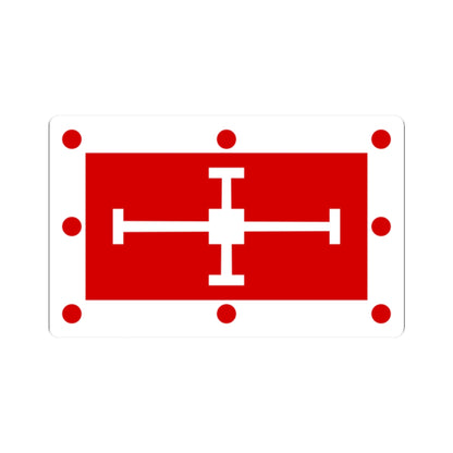 Flag of the Diocese of Coventry (England) STICKER Vinyl Kiss-Cut Decal