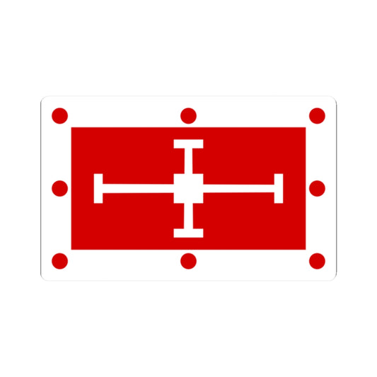 Flag of the Diocese of Coventry (England) STICKER Vinyl Kiss-Cut Decal