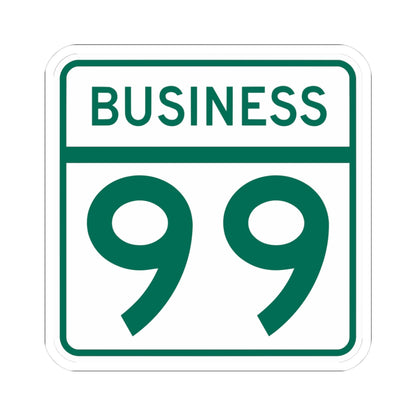 MD Route 99 Business (Maryland) (Road Sign) STICKER Vinyl Kiss-Cut Decal