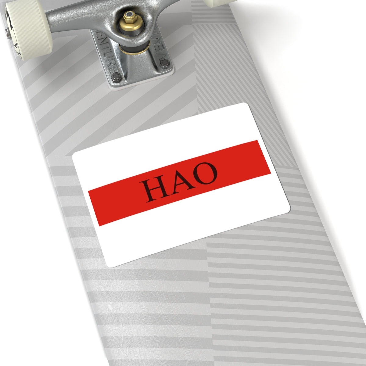 Flag of Hao (France) STICKER Vinyl Kiss-Cut Decal