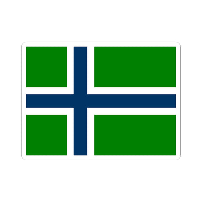 Flag of South Uist (Scotland) STICKER Vinyl Kiss-Cut Decal