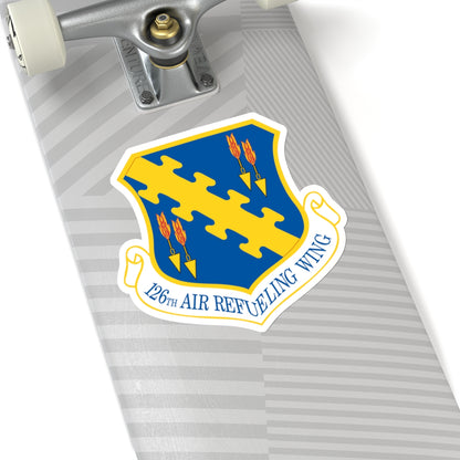 126th Air Refueling Wing (U.S. Air Force) STICKER Vinyl Kiss-Cut Decal-The Sticker Space