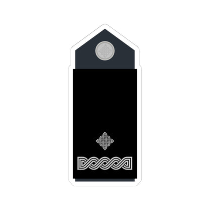 Naramenica službene odore poručnika HRZ i PZO (Croatia) (Military Rank) STICKER Vinyl Kiss-Cut Decal