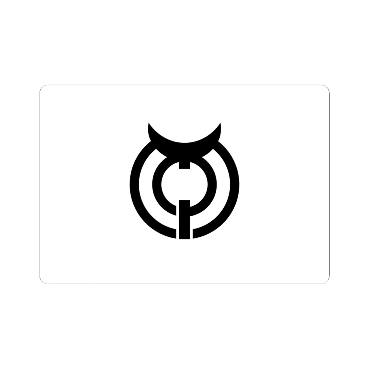 Flag of Makurazaki Kagoshima (Japan) STICKER Vinyl Kiss-Cut Decal