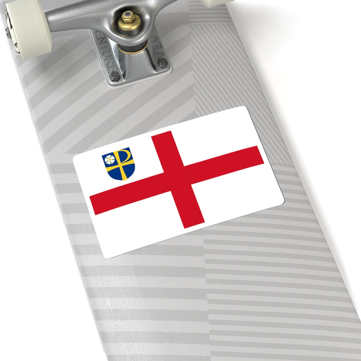 Flag of the Anglican Diocese of Leeds (England) STICKER Vinyl Kiss-Cut Decal