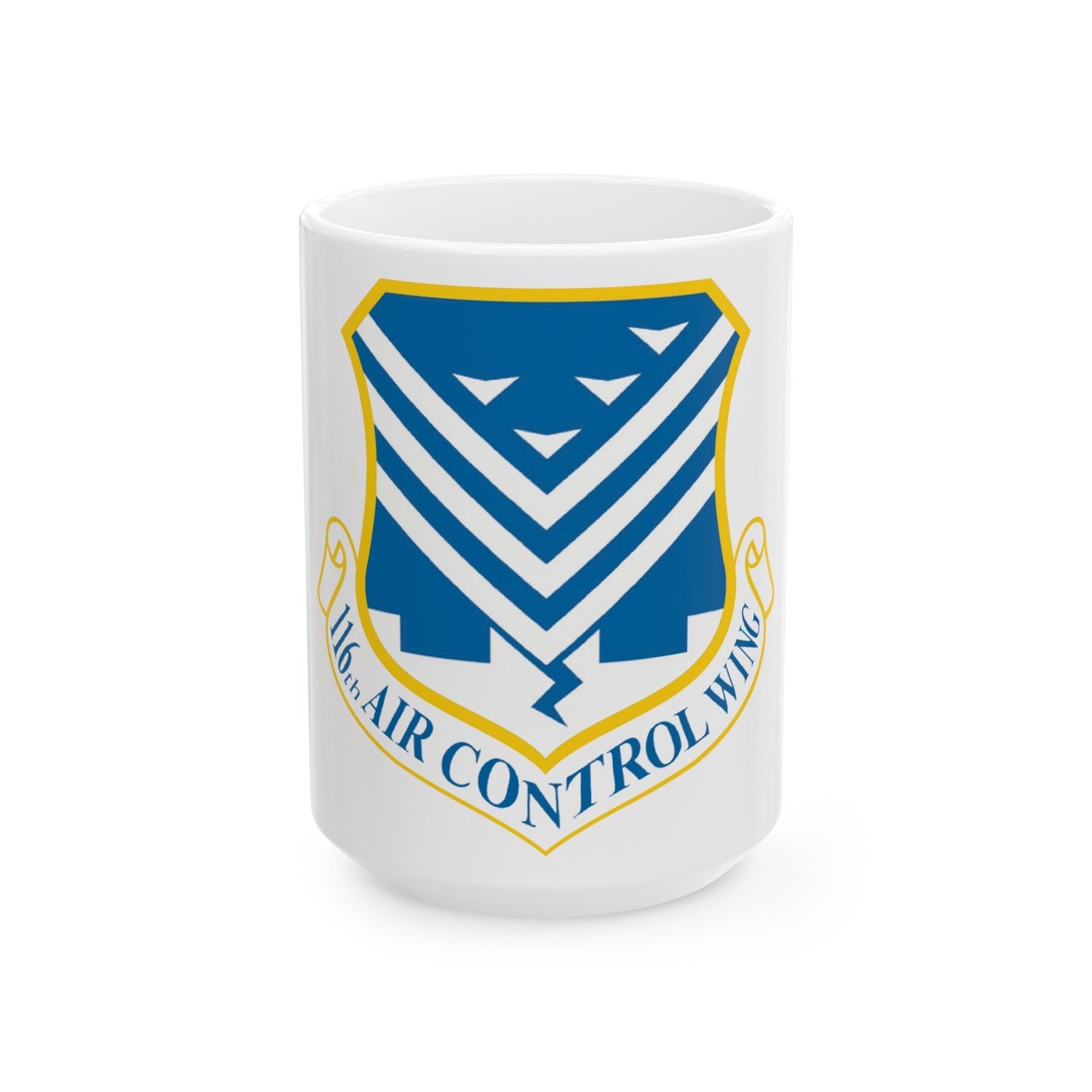 116th Air Control Wing (U.S. Air Force) White Coffee Mug-15oz-The Sticker Space