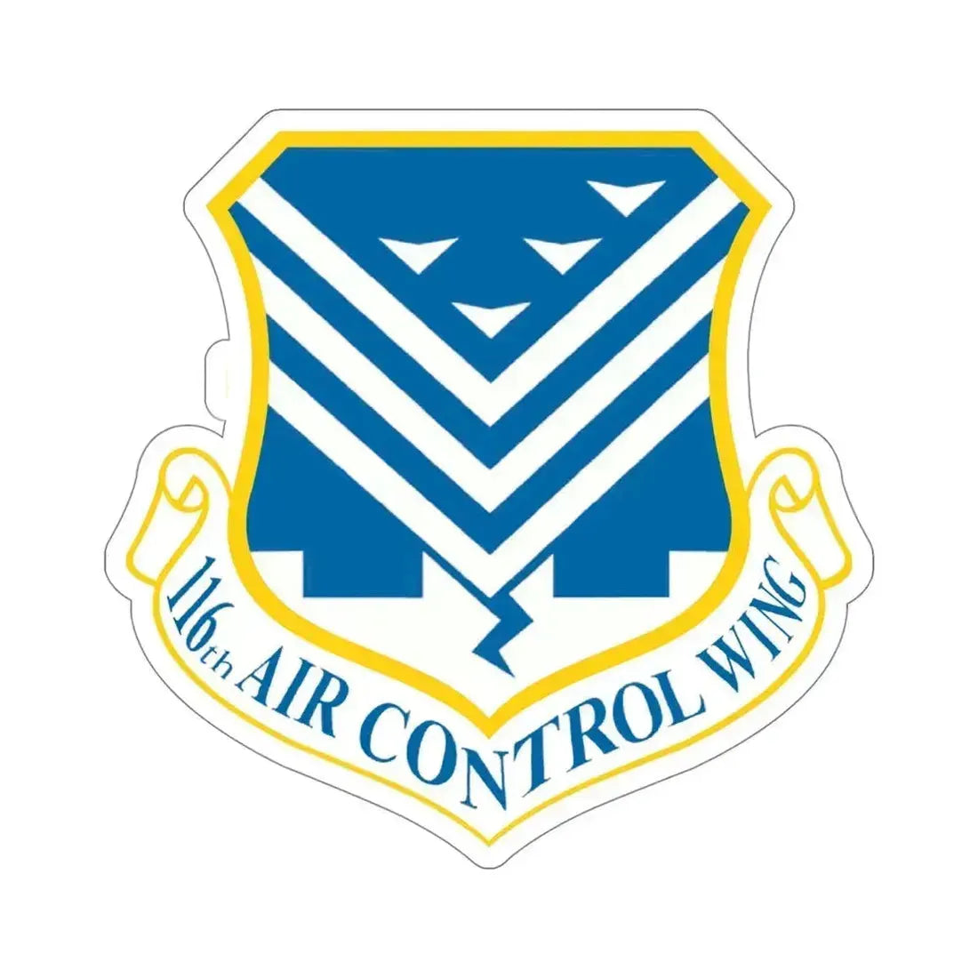 116th Air Control Wing (U.S. Air Force) STICKER Vinyl Die-Cut Decal 5 Inch - The Sticker Space