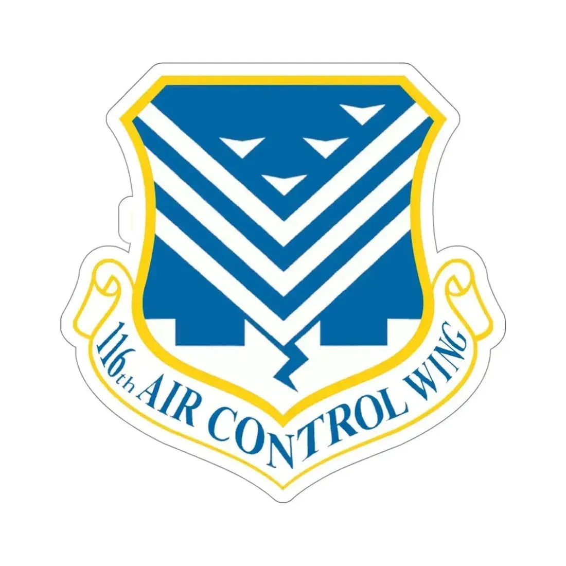 116th Air Control Wing (U.S. Air Force) STICKER Vinyl Die-Cut Decal - The Sticker Space