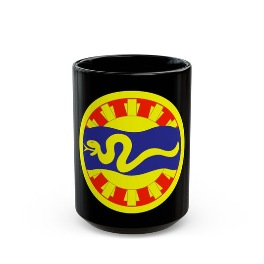 116th Cavalry Brigade Combat Team (U.S. Army) Black Coffee Mug-15oz-The Sticker Space