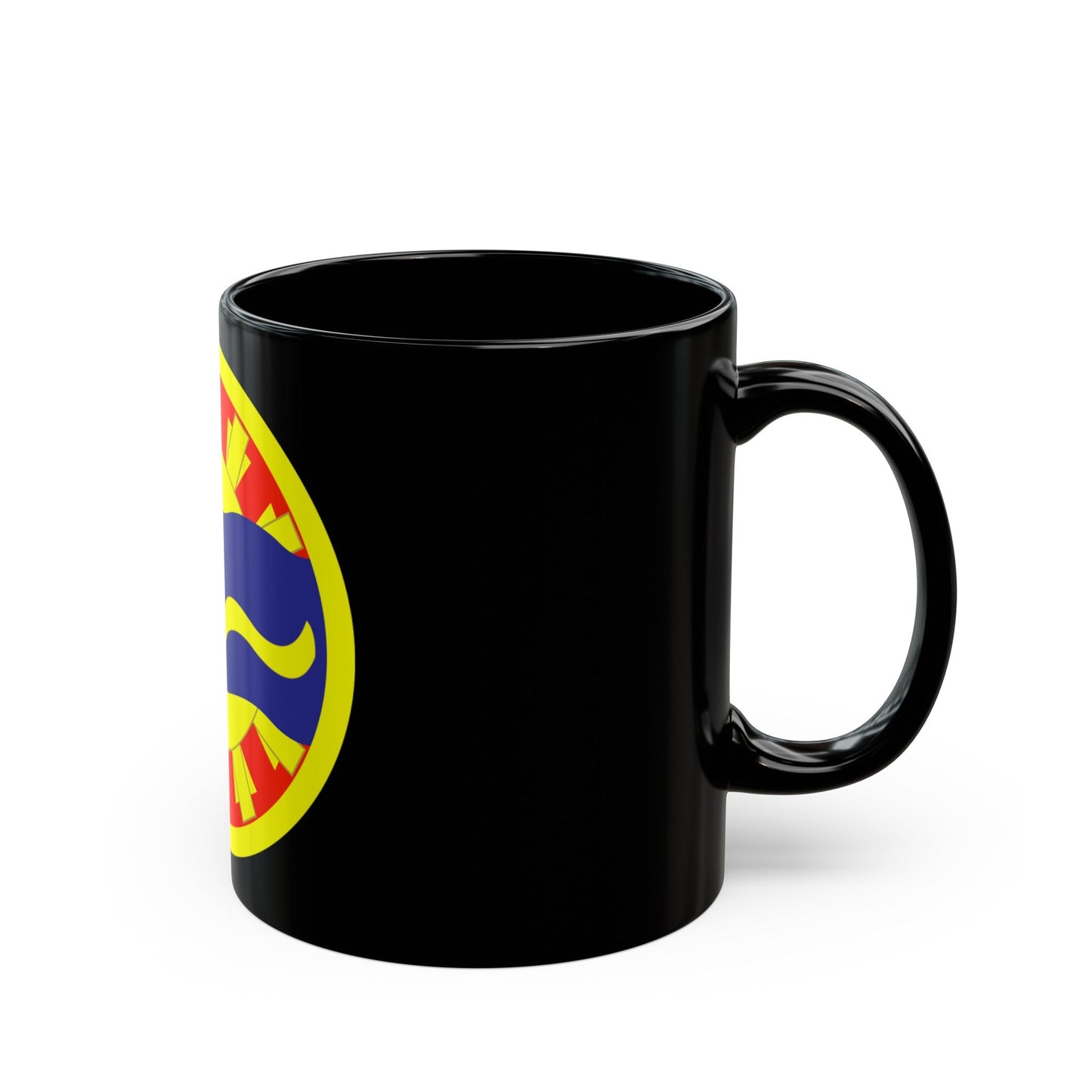 116th Cavalry Brigade Combat Team (U.S. Army) Black Coffee Mug-The Sticker Space