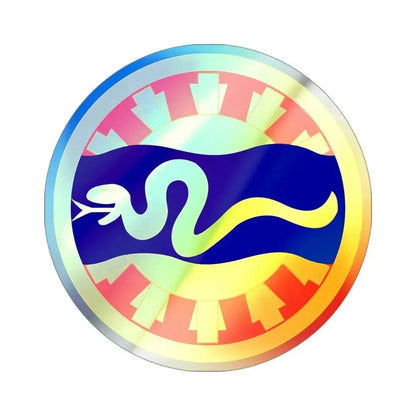 116th Cavalry Brigade Combat Team (U.S. Army) Holographic STICKER Die-Cut Vinyl Decal 3 Inch Holographic - The Sticker Space