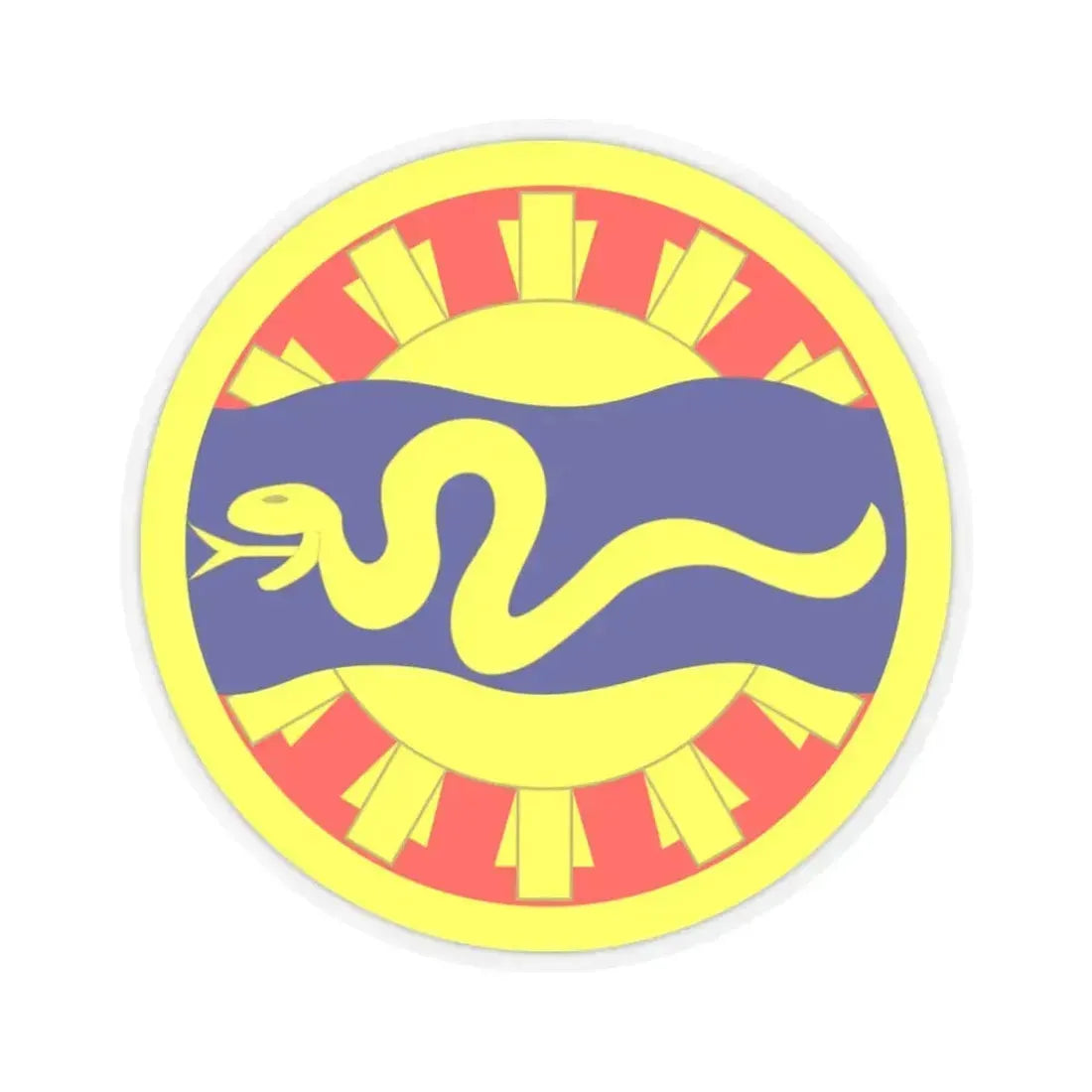 116th Cavalry Brigade Combat Team (U.S. Army) STICKER Vinyl Kiss-Cut Decal 3 Inch Transparent - The Sticker Space