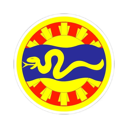 116th Cavalry Brigade Combat Team (U.S. Army) STICKER Vinyl Kiss-Cut Decal 4 Inch White - The Sticker Space