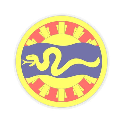 116th Cavalry Brigade Combat Team (U.S. Army) STICKER Vinyl Kiss-Cut Decal 6 Inch Transparent - The Sticker Space