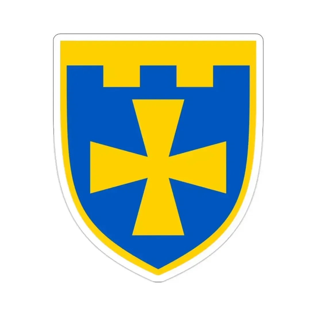116th Detached Territorial Defense Brigade (Ukraine) STICKER Vinyl Die-Cut Decal 2 Inch - The Sticker Space